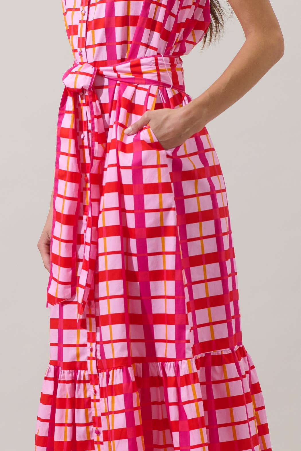 Cileah Collared Maxi Dress