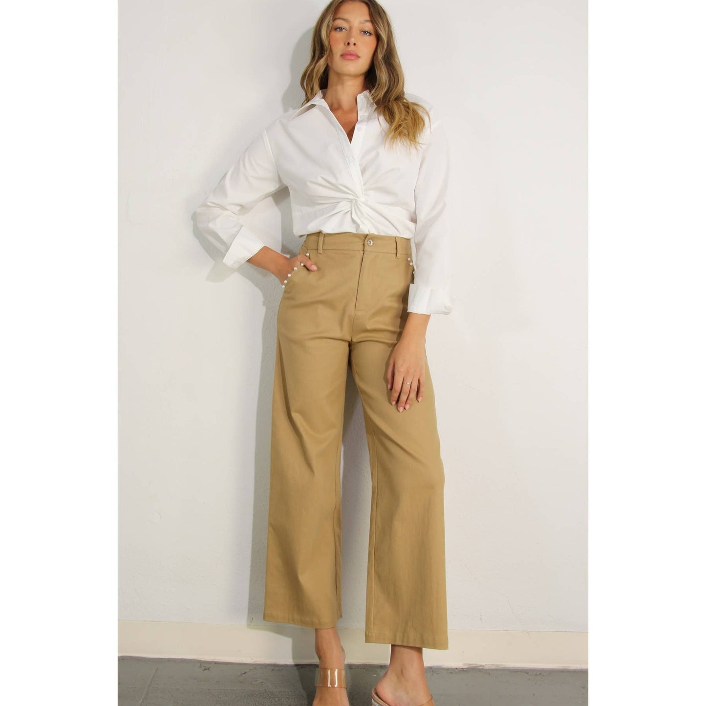 Carrie Button Up Top