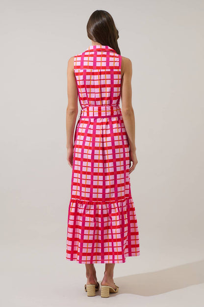 Cileah Collared Maxi Dress
