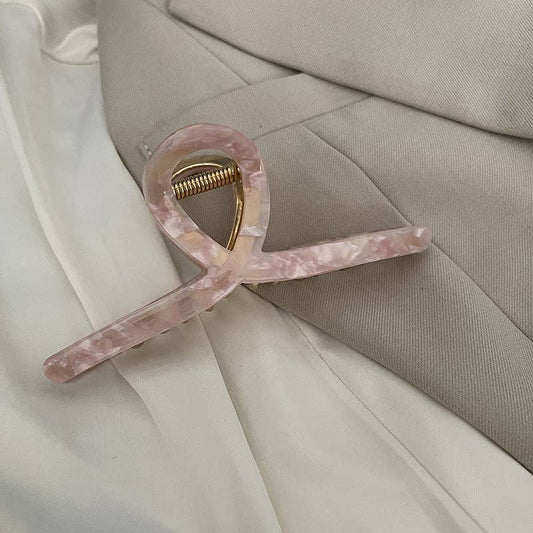 Large Cross Simple Metal Hair Claws DPJC2312