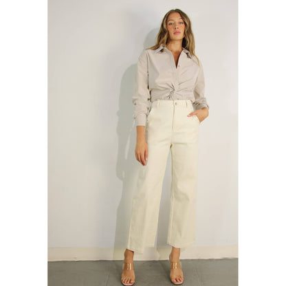 Carrie Button Up Top