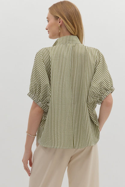 LUCIA GREEN TOP