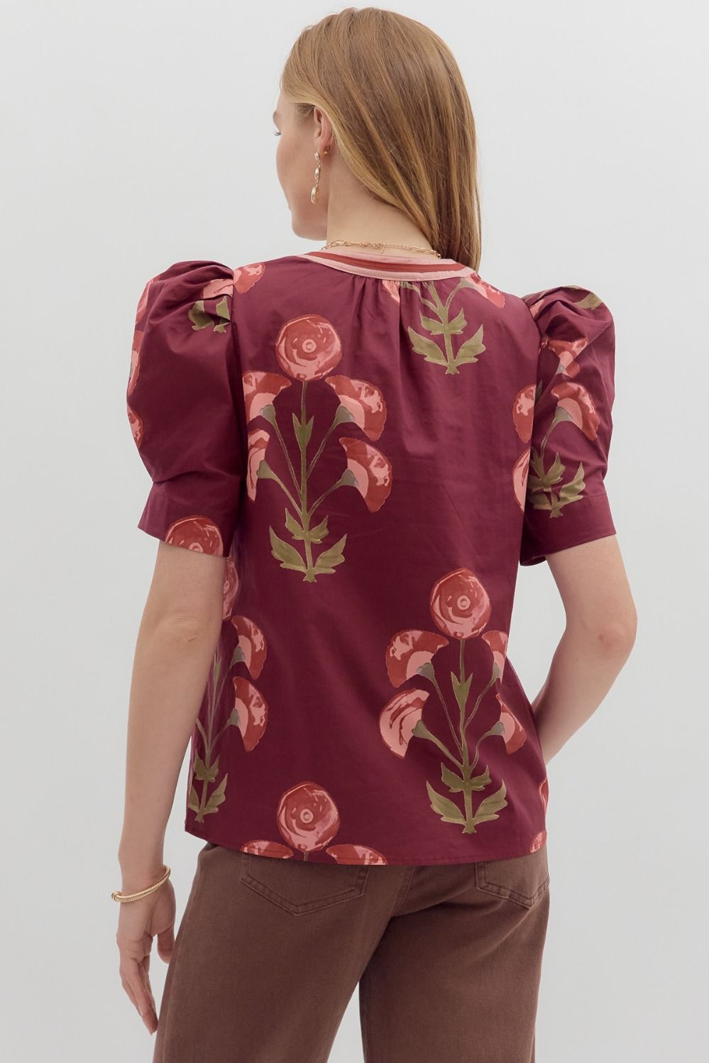 Zarai floral top