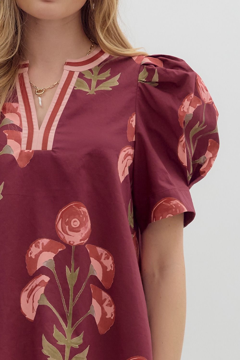 Zarai floral top