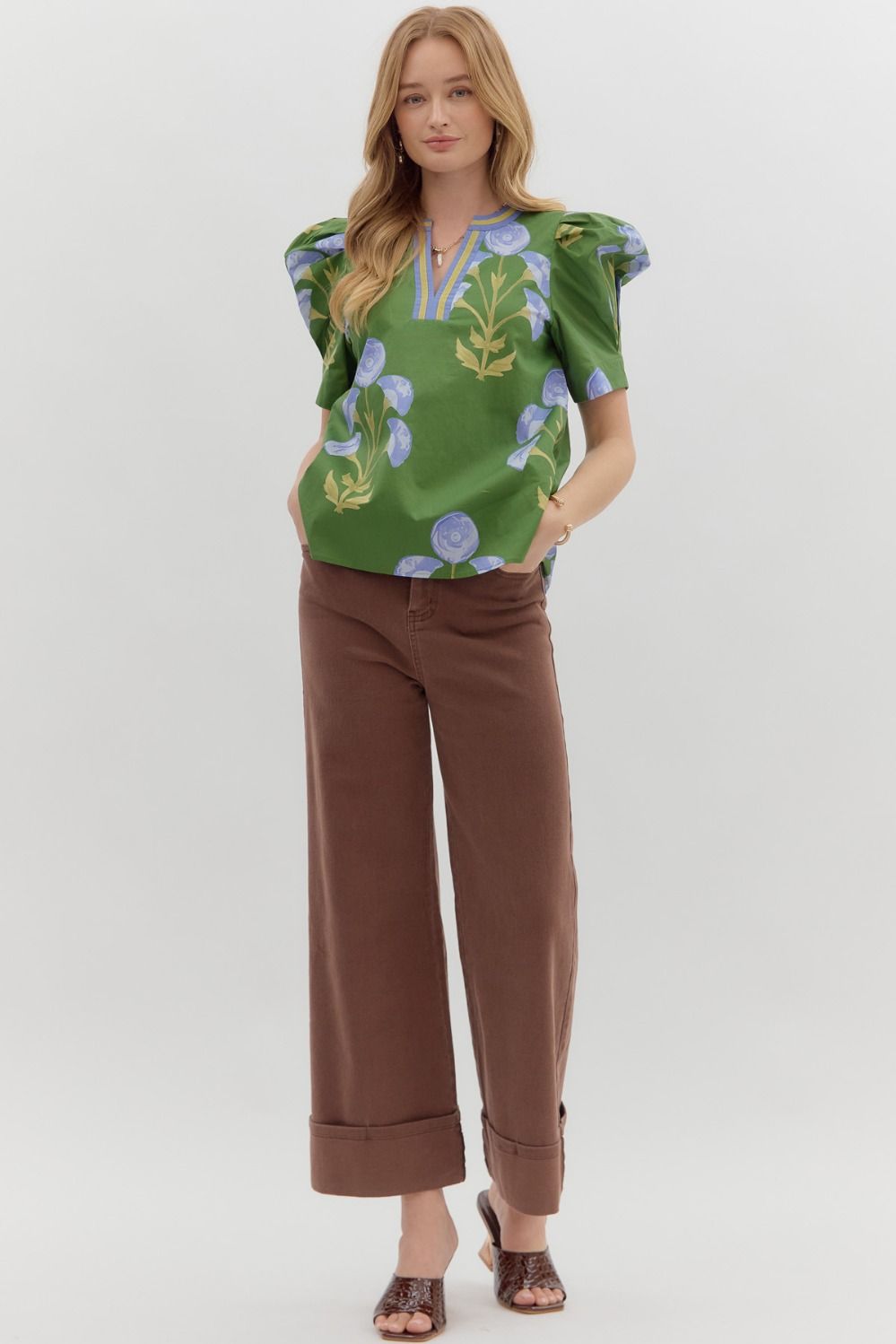 Zarai floral top