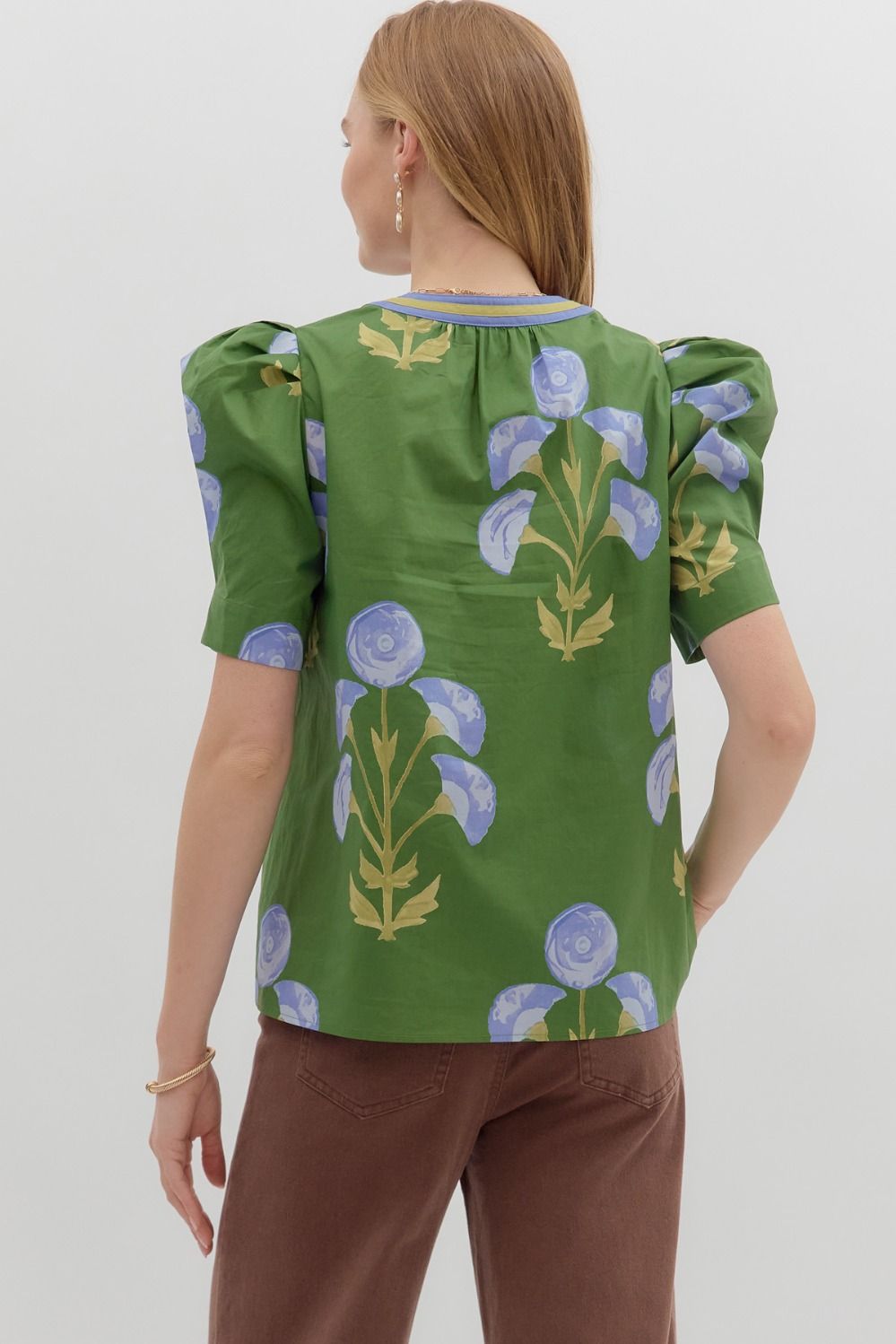 Zarai floral top