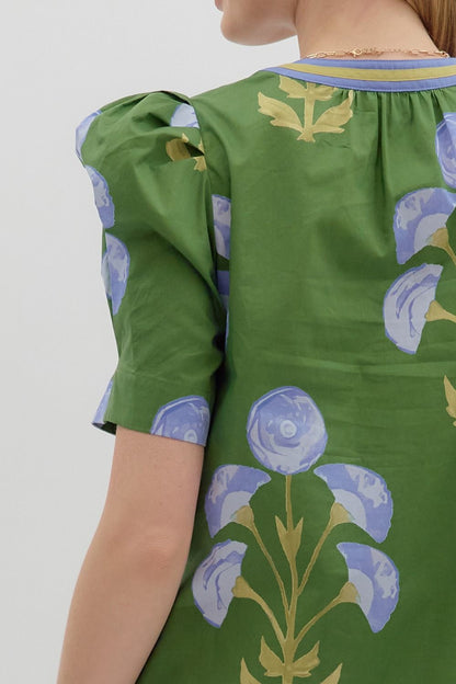 Zarai floral top