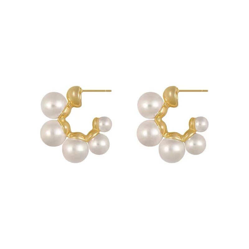 Pearl Stud Earrings