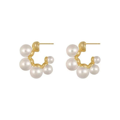 Pearl Stud Earrings